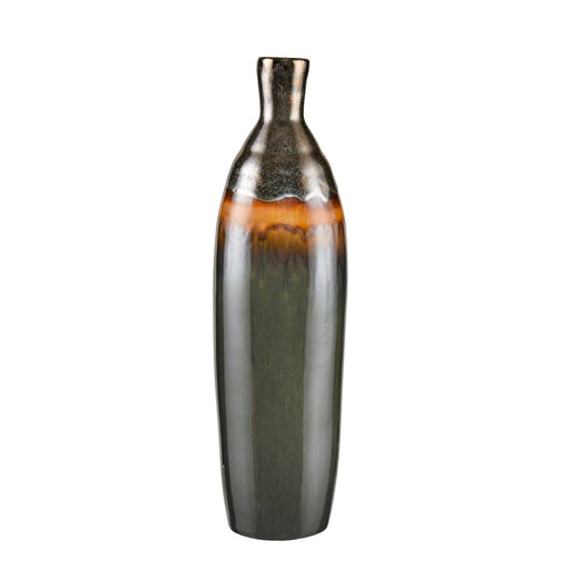 Atlas Lighting Arne Large Vase, Brown Reactive