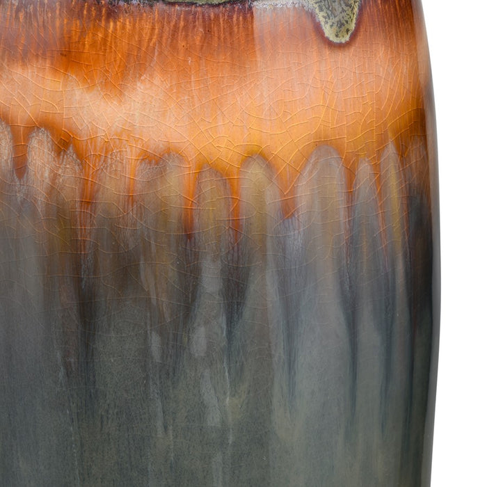 Atlas Lighting Arne Large Vase, Brown Reactive