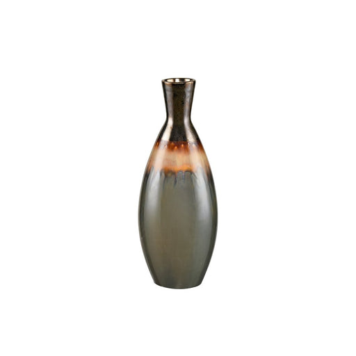 Atlas Lighting Arne Small Vase, Brown Reactive