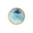 Atlas Lighting Aura Tray, Set of 3,Lt Blue Enamel