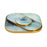 Atlas Lighting Aura Tray, Set of 3,Lt Blue Enamel