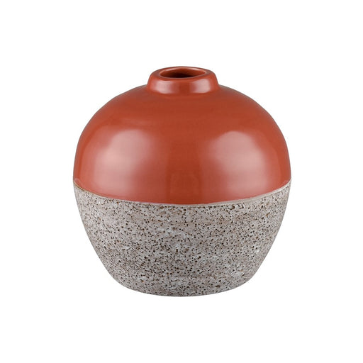 Atlas Lighting Baer Vase, Set of 3, Brick Red