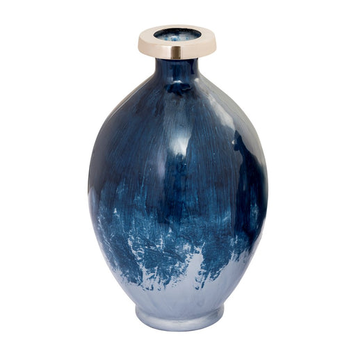 Atlas Lighting Bahama Medium Vase, Blue