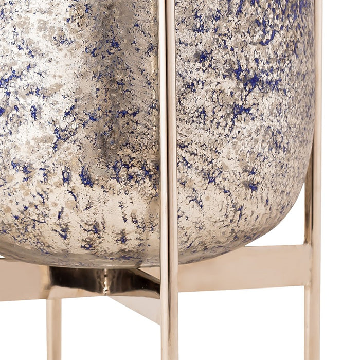 Atlas Lighting Bailey Large Vase, Silver