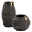 Atlas Lighting Barone Large Vase, Ebonized