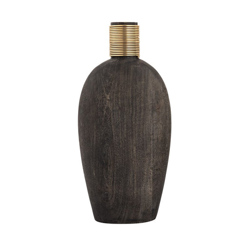 Atlas Lighting Barone Medium Vase, Ebonized