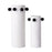 Atlas Lighting Beaded Vase Set of 2, Plaster White