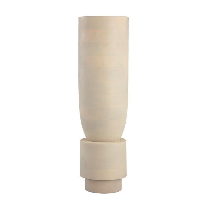 Atlas Lighting Belle Tall Vase, Bleached