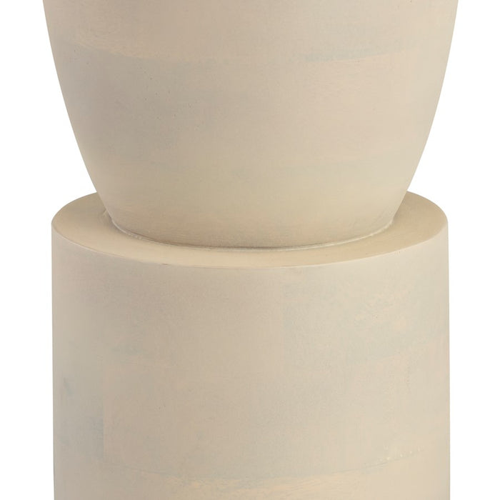Atlas Lighting Belle Tall Vase, Bleached