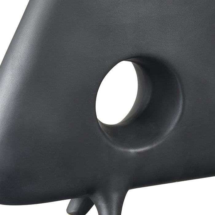 Atlas Lighting Belton Vase, Black