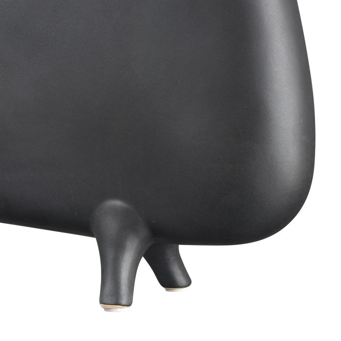 Atlas Lighting Belton Vase, Black