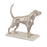 Atlas Lighting Bergie Dog Sculpture, Nickel