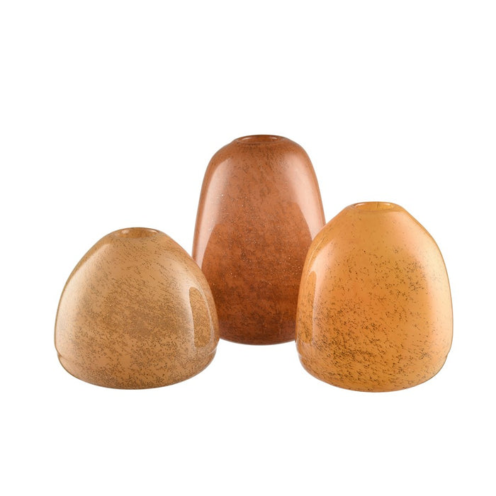 Atlas Lighting Berk Medium Vase, Orange
