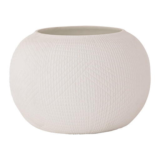 Atlas Lighting Besse Large Vase, Black