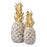 Atlas Lighting Big Island Pineapple Set of 2, Gold
