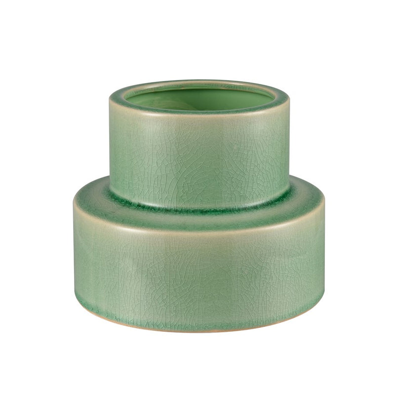 Atlas Lighting Bobby Medium Vase, Green