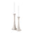 Atlas Lighting Bonnie Candleholder Set of 2, Alabaster