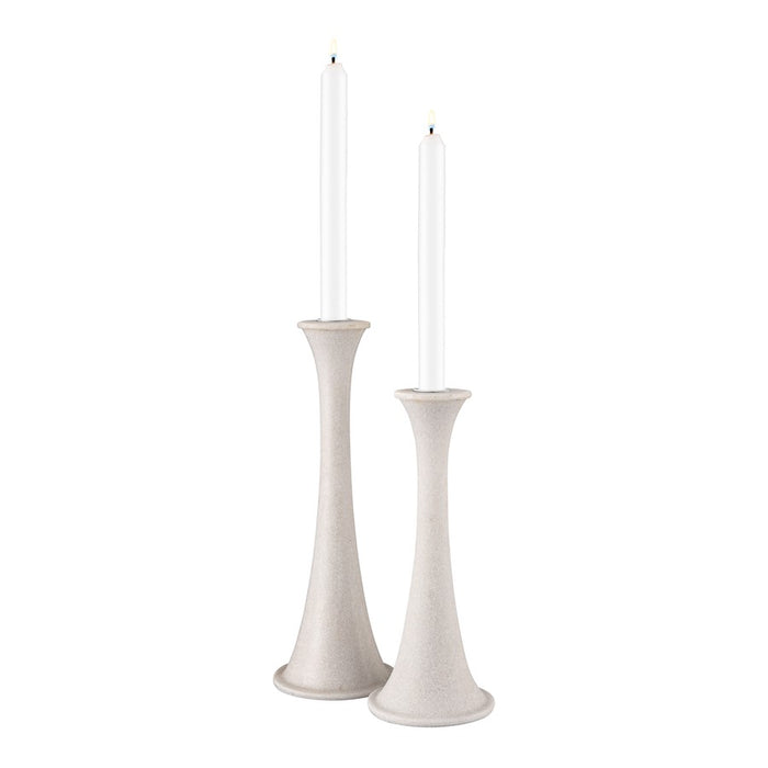 Atlas Lighting Bonnie Candleholder Set of 2, Alabaster