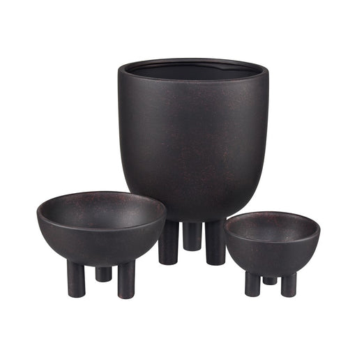 Atlas Lighting Booth Vase, Black