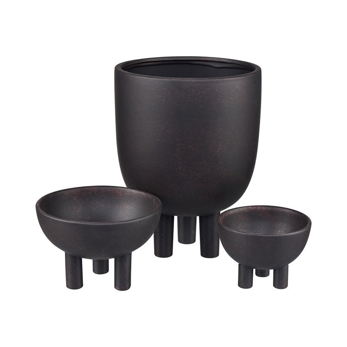 Atlas Lighting Booth Vase, Black