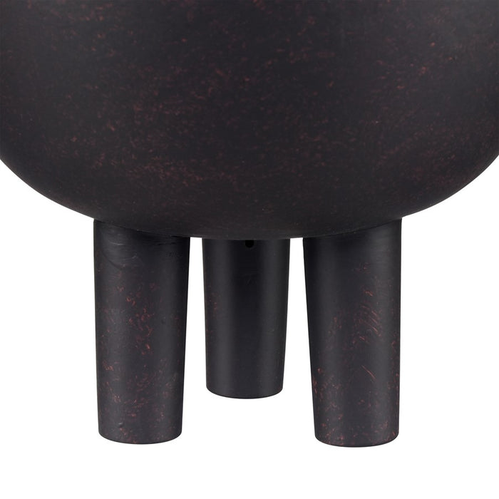 Atlas Lighting Booth Vase, Black