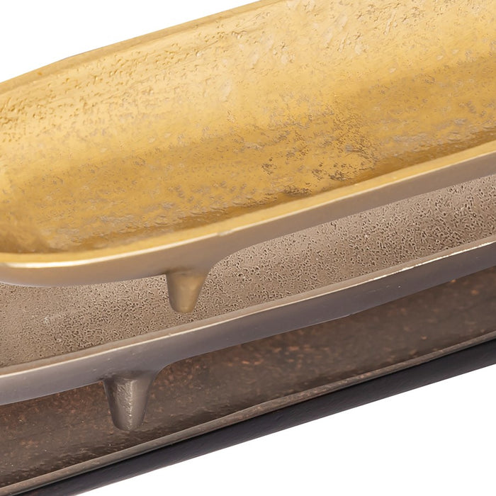 Atlas Lighting Bosco Tray, Set of 3, Nickel Brass/Bronze