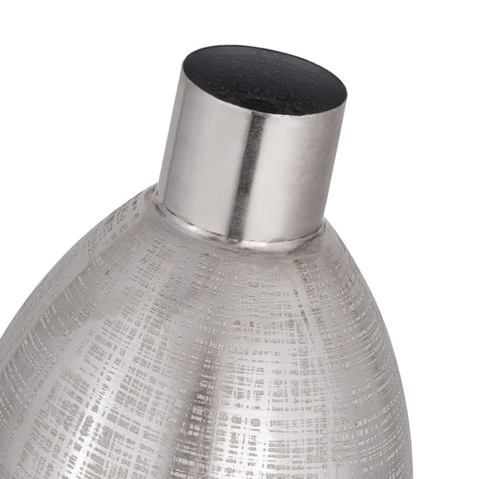 Atlas Lighting Bourne Small Vase, Polished Silver