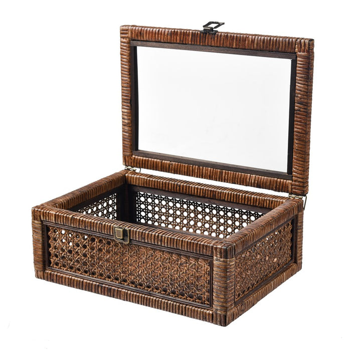 Atlas Lighting Bowman Box Set of 2, Rich Brown