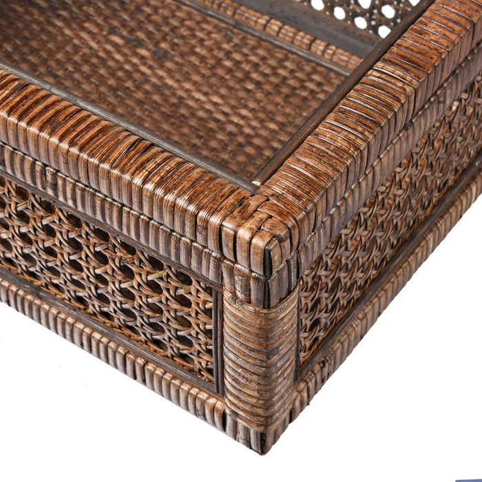 Atlas Lighting Bowman Box Set of 2, Rich Brown
