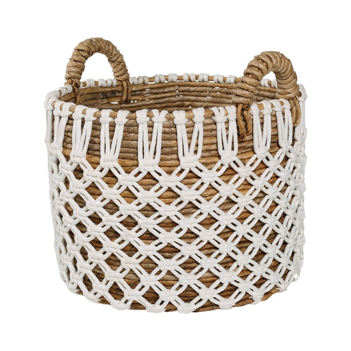 Atlas Lighting Bradley Banana Leaf Basket, Set of 3, Natural