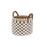 Atlas Lighting Bradley Banana Leaf Basket, Set of 3, Natural