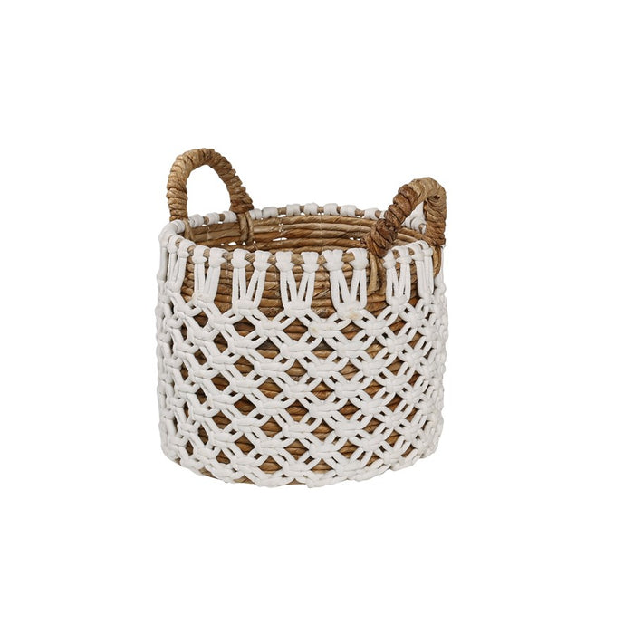 Atlas Lighting Bradley Banana Leaf Basket, Set of 3, Natural