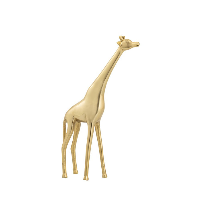 Atlas Lighting Brass Giraffe Sculpture/Large, Polished Brass