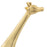 Atlas Lighting Brass Giraffe Sculpture/Large, Polished Brass