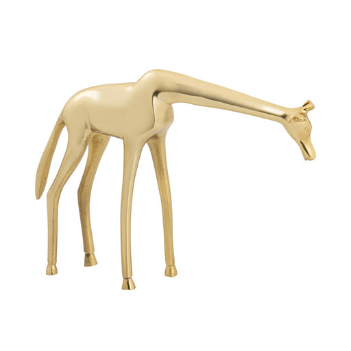 Atlas Lighting Brass Giraffe Sculpture/Small, Polished Brass