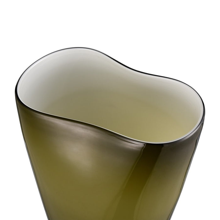 Atlas Lighting Braund Vase, Olive