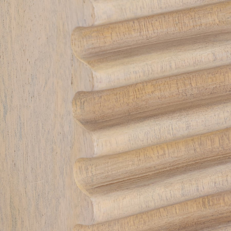 Atlas Lighting Breaker 18in Natural Wood Sculpture | Modern Contemporary Decor | Living Room & Shelf Accent | 3.25 x 3.25 x 18 in | Model AC11127-01