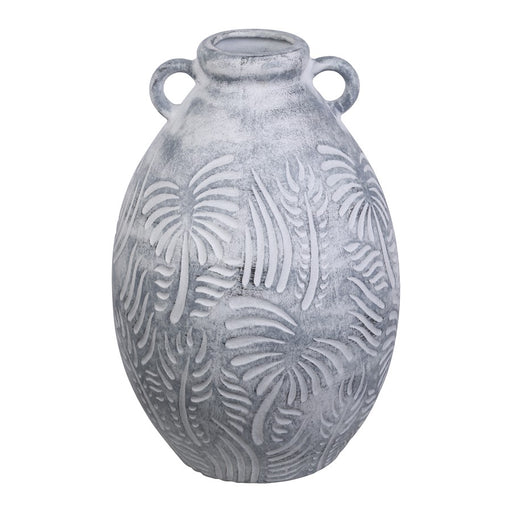 Atlas Lighting Breeze Large Vase, Graywash