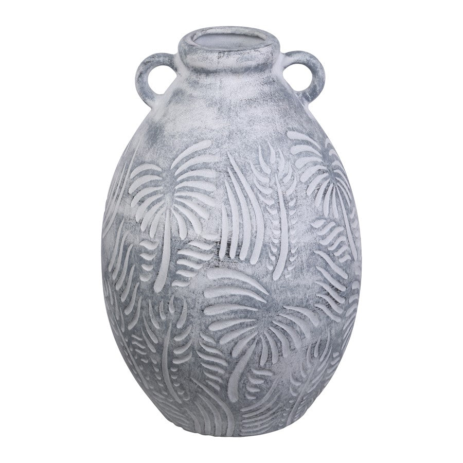 Atlas Lighting Breeze Large Vase, Graywash