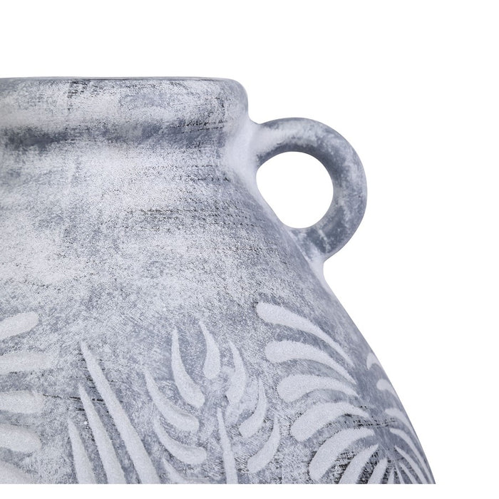 Atlas Lighting Breeze Large Vase, Graywash