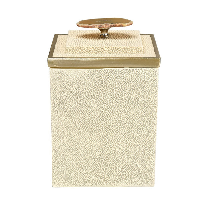 Atlas Lighting Brenner Box, Set of 2, Ivory