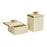 Atlas Lighting Brenner Box, Set of 2, Ivory