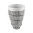 Atlas Lighting Brent Vase, White