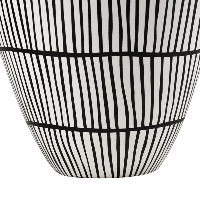 Atlas Lighting Brent Vase, White