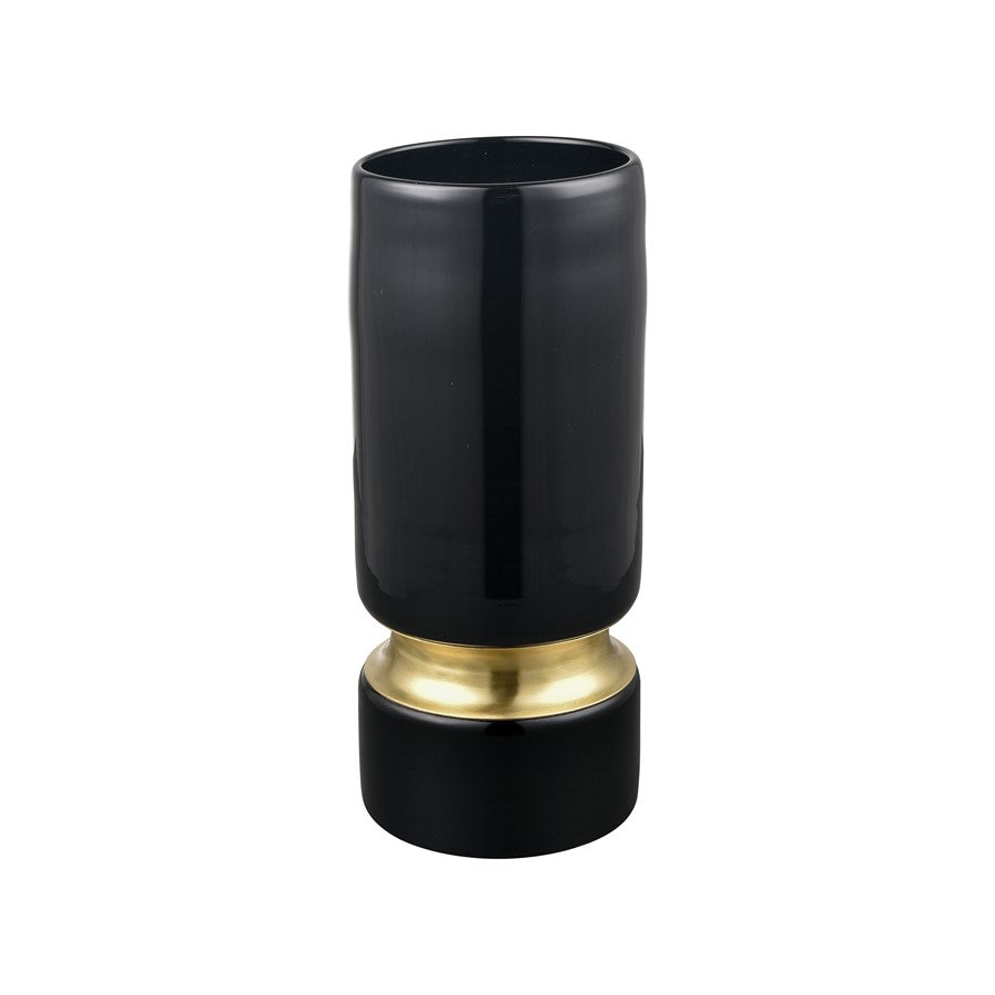 Atlas Lighting Brooke Medium Vase, Black