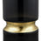 Atlas Lighting Brooke Medium Vase, Black