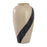 Atlas Lighting Brushstroke Small Vase, Cream