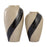 Atlas Lighting Brushstroke Small Vase, Cream
