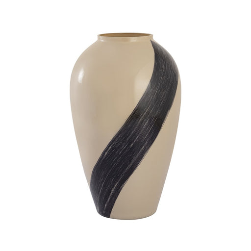 Atlas Lighting Brushstroke Large Vase, Cream