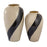 Atlas Lighting Brushstroke Large Vase, Cream